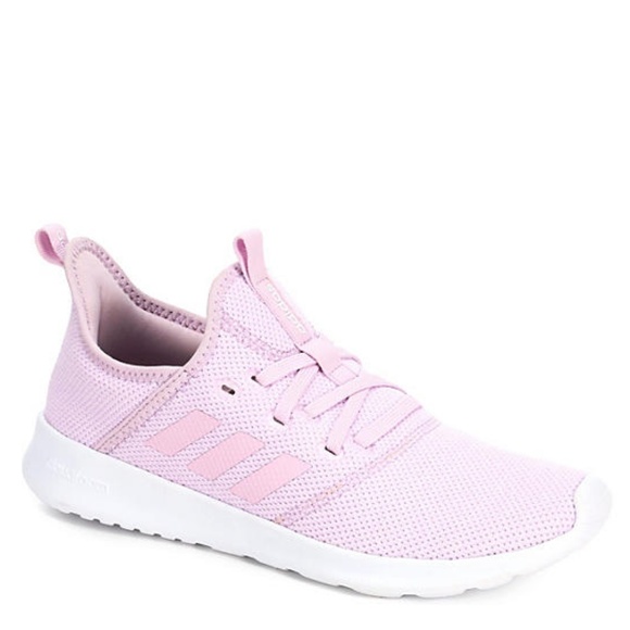 Adidas Women's Cloudfoam Pure Aero Pink/White - Picture 2 of 6